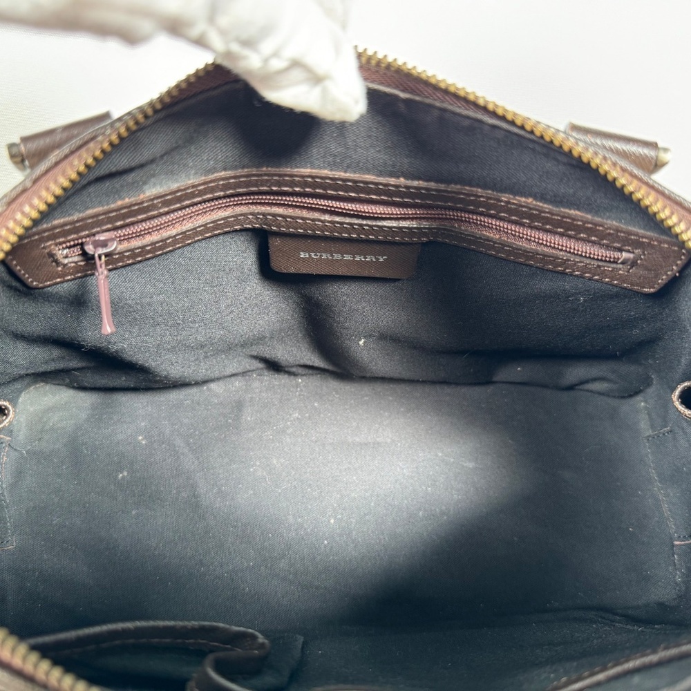 Burberry Vintage Nova Check Satchel - Picture 13 of 16